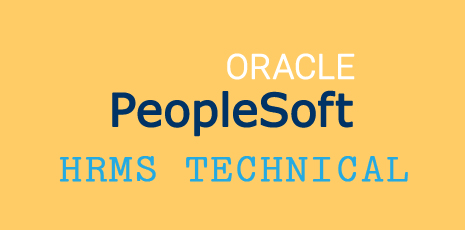 Peoplesoft HRMS Technical Course
